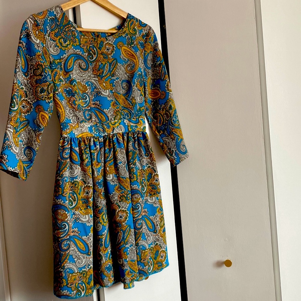 H&M Paisley Mini Dress